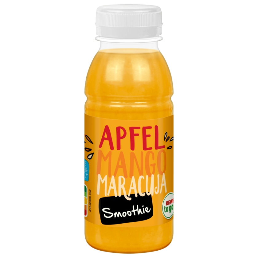 REWE to go Apfel Mango Maracuja Smoothie 250ml